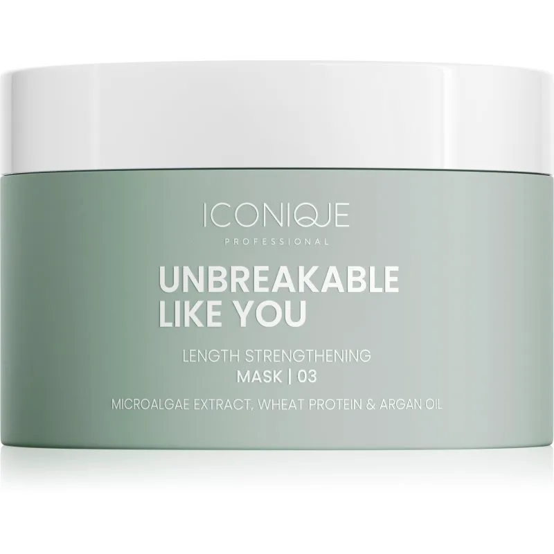 ICONIQUE Professional UNBREAKABLE LIKE YOU Length Strengthening μάσκα για ενδυνάμωση των μαλλιών 200 ml