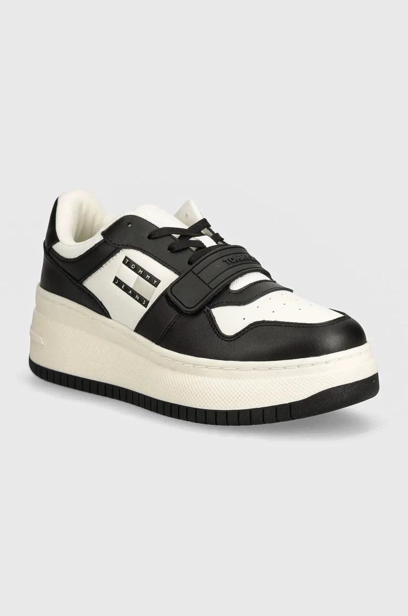 Sneakers Tommy Jeans TJW RETRO BASKET FLATFORM VELCRO
