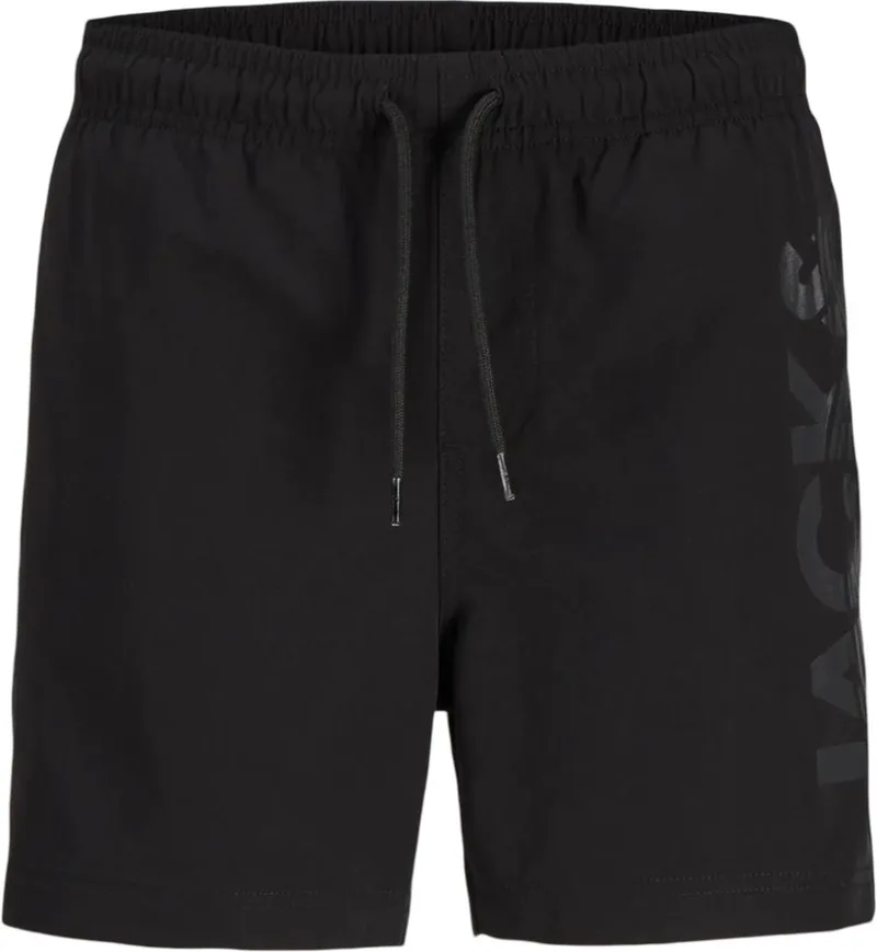 ΜΑΓΙΟ BOXER JACK - JONES JPSTMAUI WAVE LOGO 12291893 ΜΑΥΡΟ (176CM)-(16 ΕΤΩΝ)