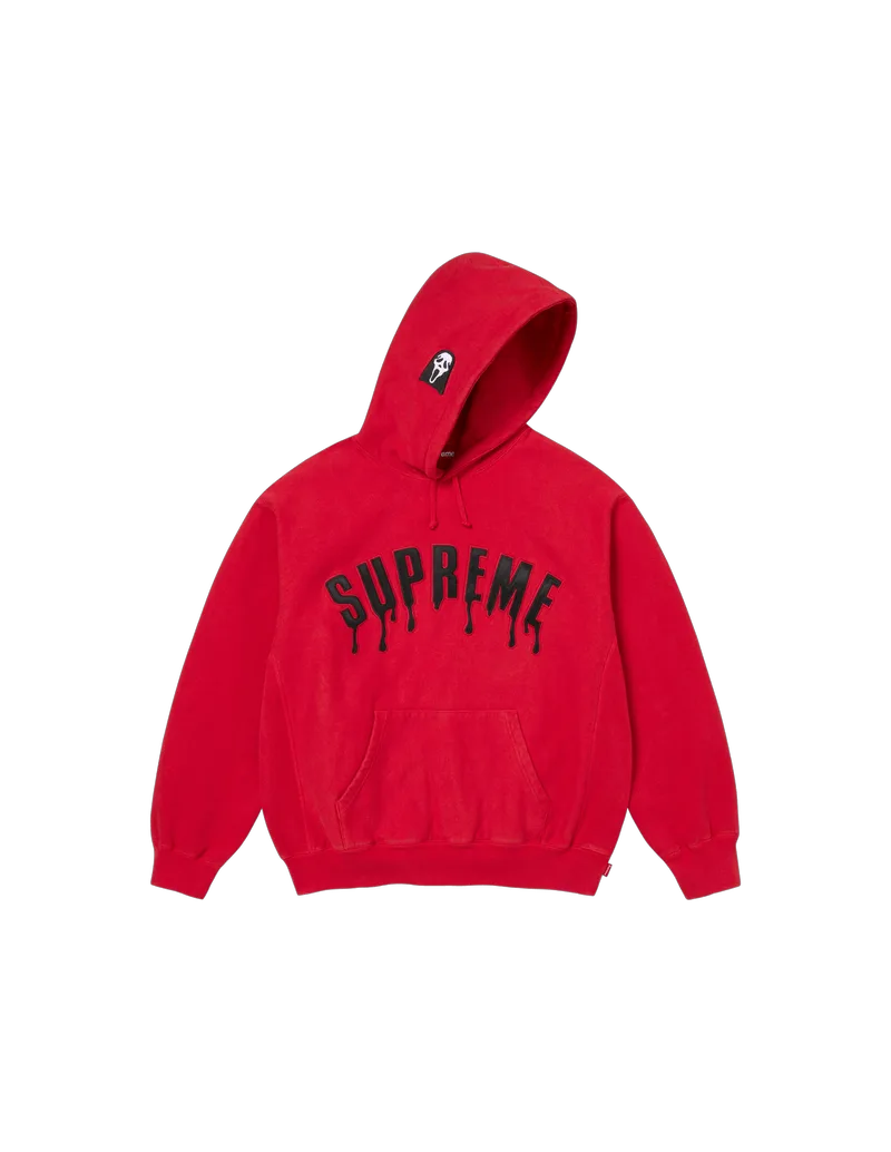 Supreme Ghostface Arc Hooded Sweatshirt 'Red' SS26SW96RED MBS