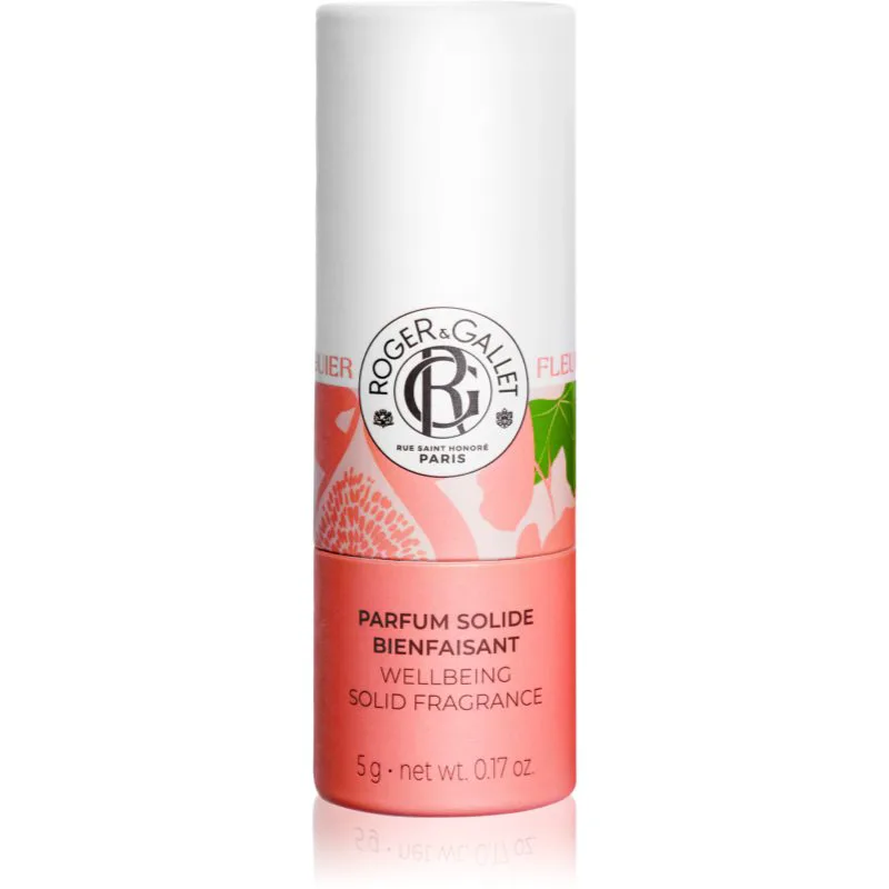 Roger & Gallet Fleur de Figuier Wellbeing Solid Fragrance συμπαγή αρώματα για γυναίκες 5 γρ