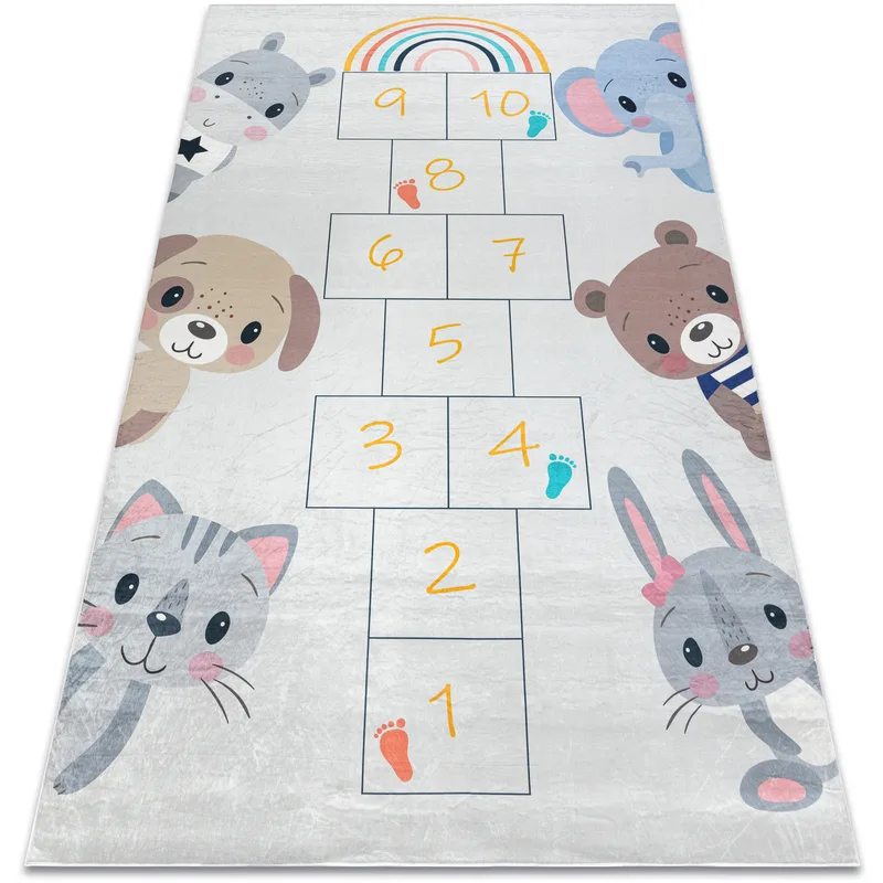 Χαλιά Rugsx BAMBINO 43092 χαλί πλυσίματος Ζώα 200x290 cm