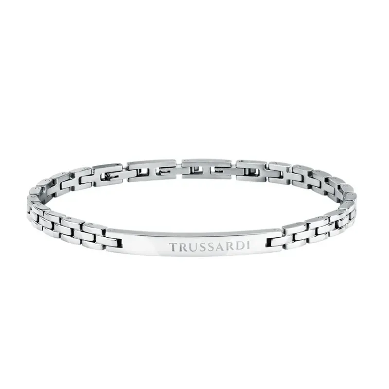 Ανδρικό βραχιόλι Trussardi Stainless Steel TJAXV15 TJAXV15 Ατσάλι