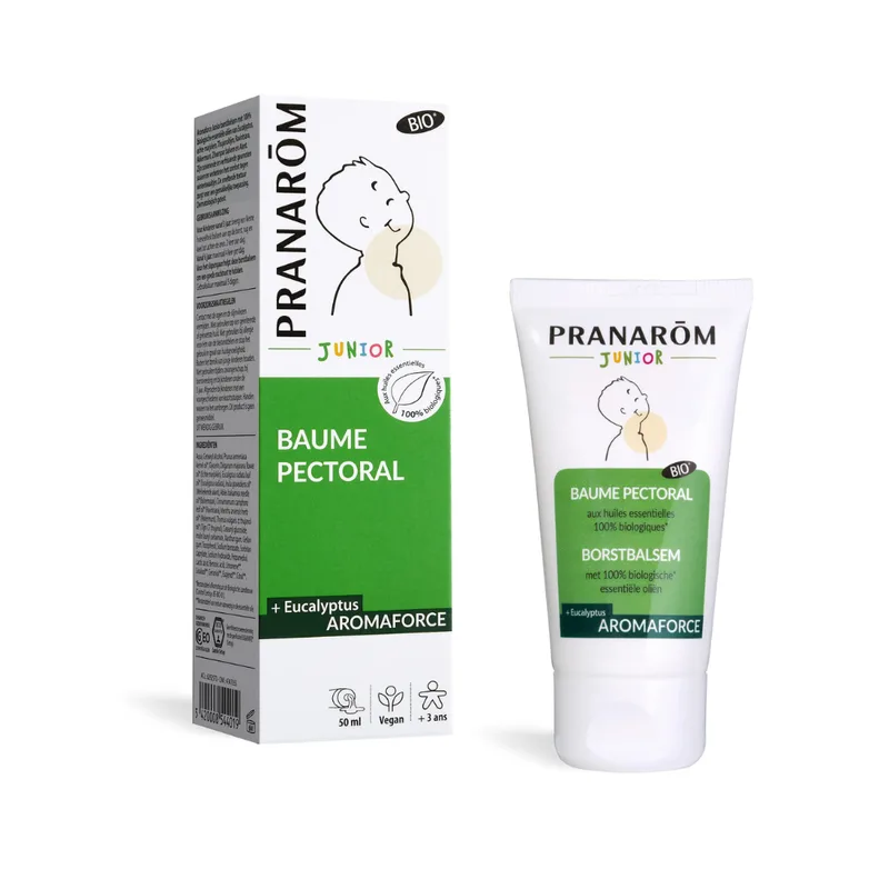 Pranarôm Aromaforce Organic Junior Chest Balm 50ml