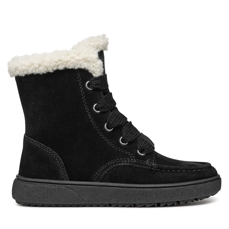 Μπότες Geox J Theleven Girl Wpf J46HYC 00022 C9999 M Μαύρο