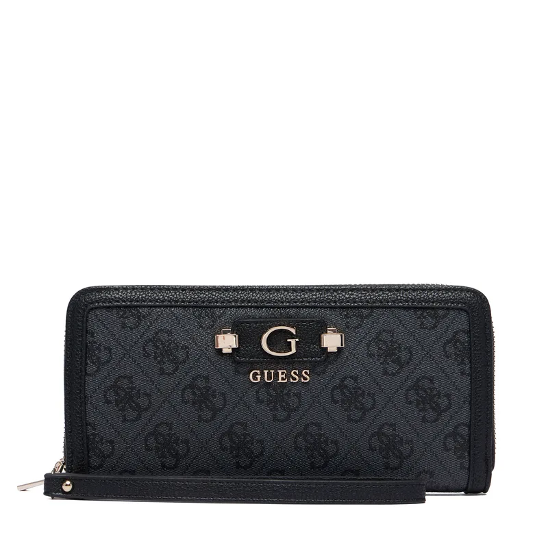 Πορτοφόλι Guess Lindsey Slg SWSG97 49146 Σκούρο γκρι