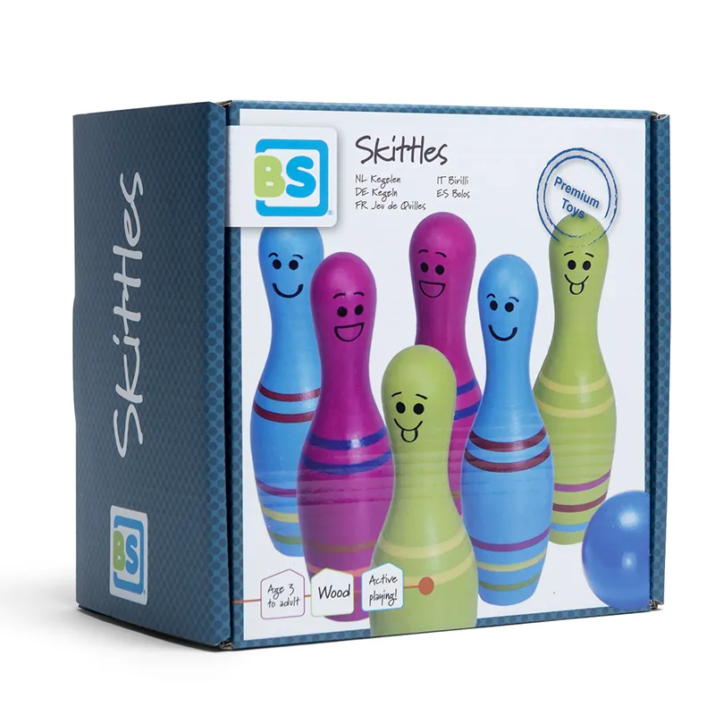 Ξύλινο Bowling Skittles Jr BS Toys GA149 - Bs Toys - GA149