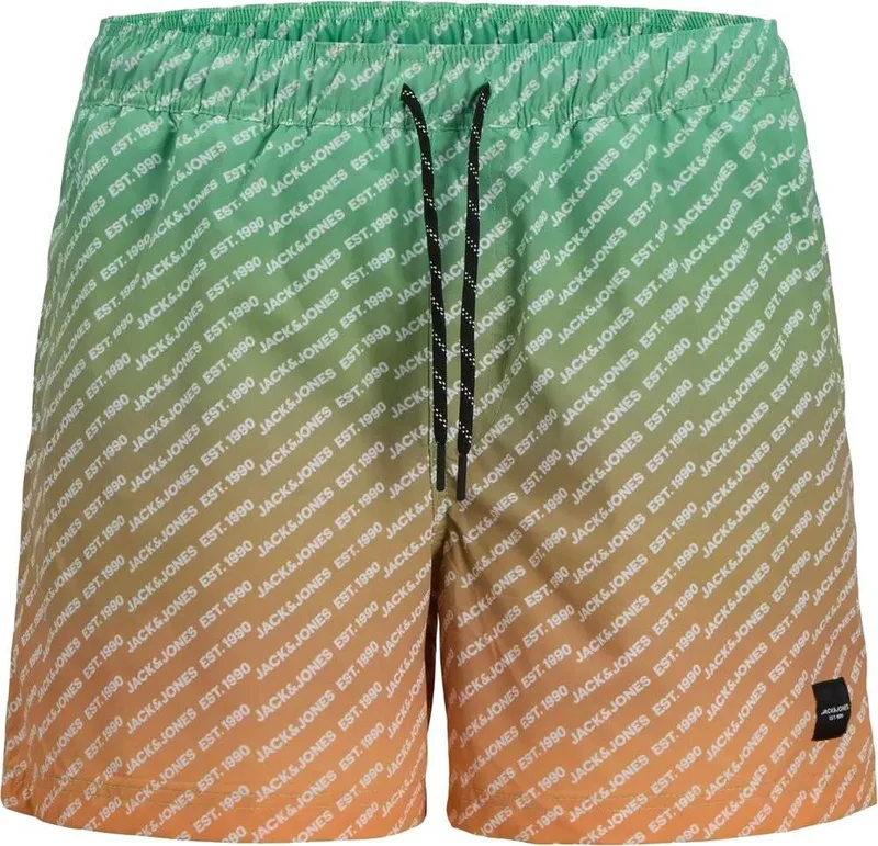 ΜΑΓΙΟ ΒΕΡΜΟΥΔΑ JACK - JONES 12273844 JPSTMAUI JJSWIM GRADIENT AKM SN JNR ΠΡΑΣΙΝΟ (140 CM)