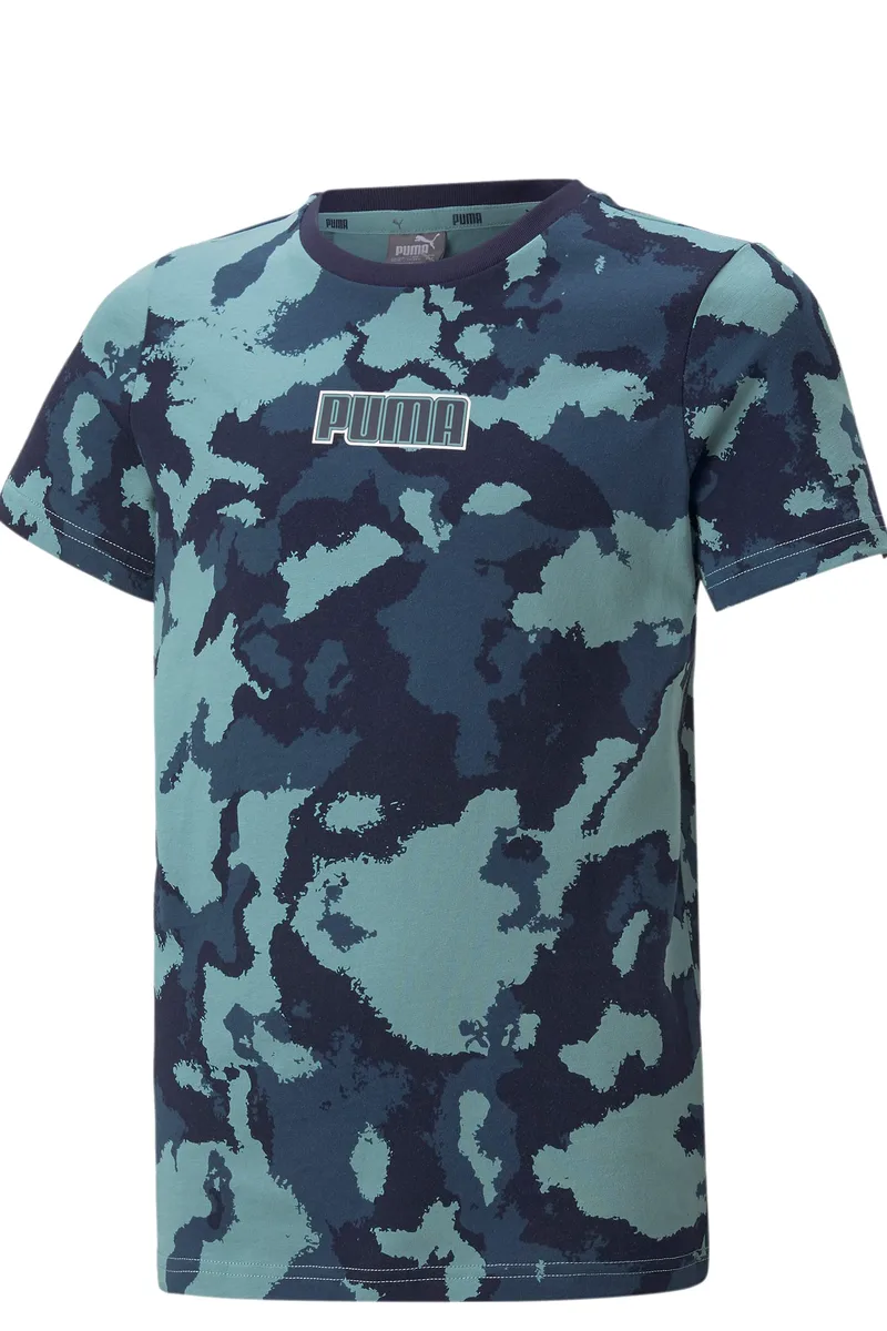 Μπλούζα Κοντομάνικη Puma Alpha AopTee B 847283-50 Αγόρι