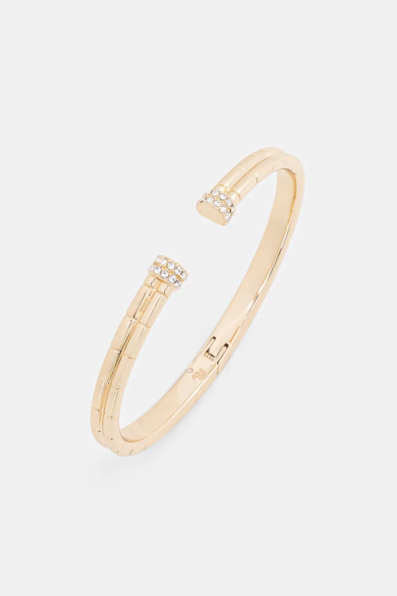 Lauren Ralph Lauren βραχιόλι γυναικείο μεταλλικό με ζιργκόν LINDELLA