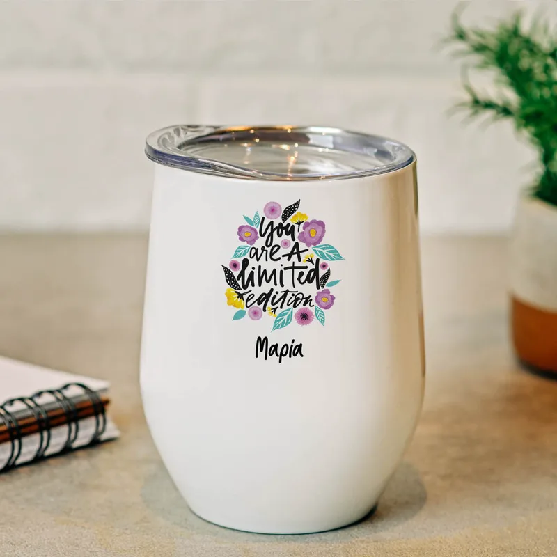 You are a limited edition - Κούπα Θερμός 355ml - Λευκό