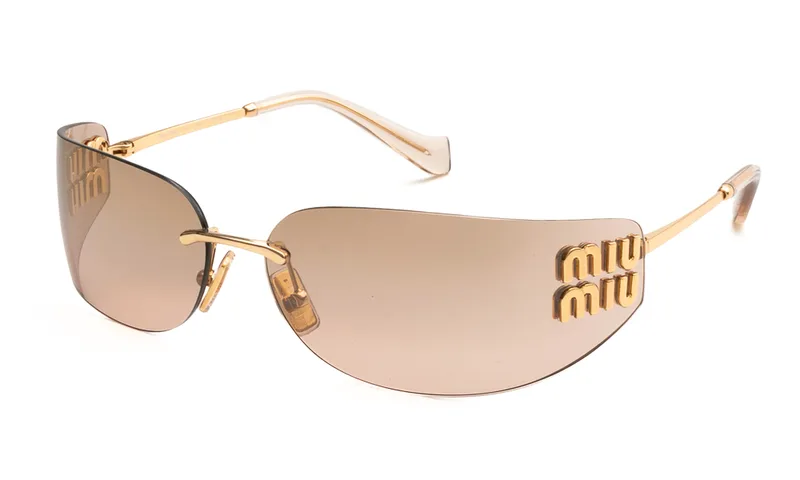 MIU MIU ΓΥΑΛΙΑ ΗΛΙΟΥ MIU MIU A51S 5AK20P 7514 A51S Χρυσό