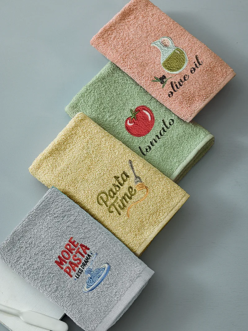 Σετ 4 Πετσέτες Κουζίνας Kitchen Towels 40x70 KT300 - Palamaiki