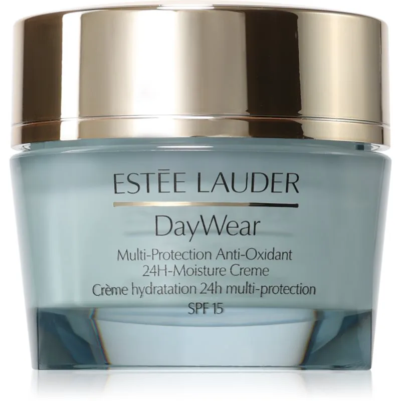 Estée Lauder DayWear Multi-Protection Anti-Oxidant 24H-Moisture Creme προστατευτική κρέμα ημέρας για ξηρή επιδερμίδα SPF 15 50 ml