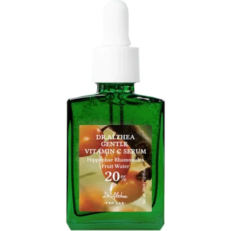Dr. Althea Gentle Vitamin C Serum Ορός για Λάμψη, Ενυδάτωση & Μείωση Πανάδων με Βιταμίνη C & 20% Εκχύλισμα Ιπποφαούς 30ml