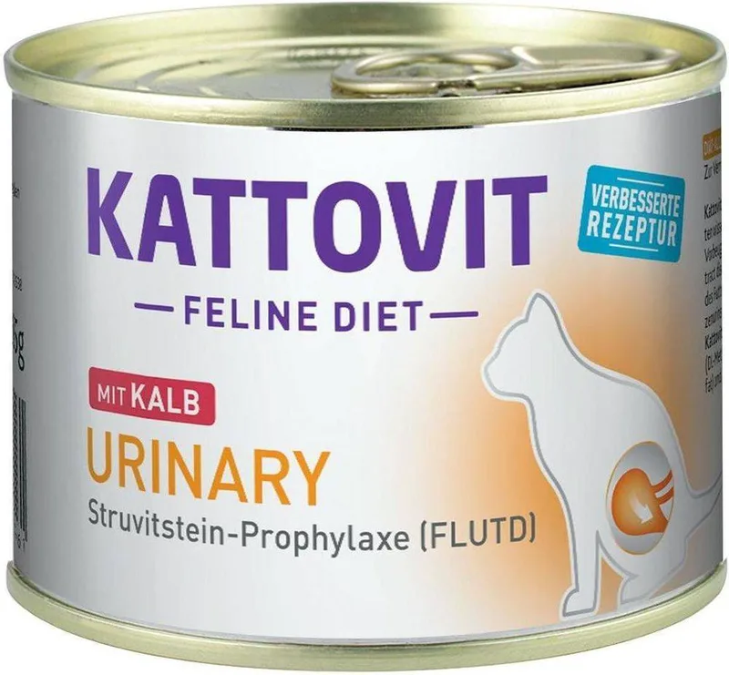 ΚΟΝΣΕΡΒΑ ΓΑΤΑΣ KATTOVIT URINARY ΜΟΣΧΑΡΙ 185GR