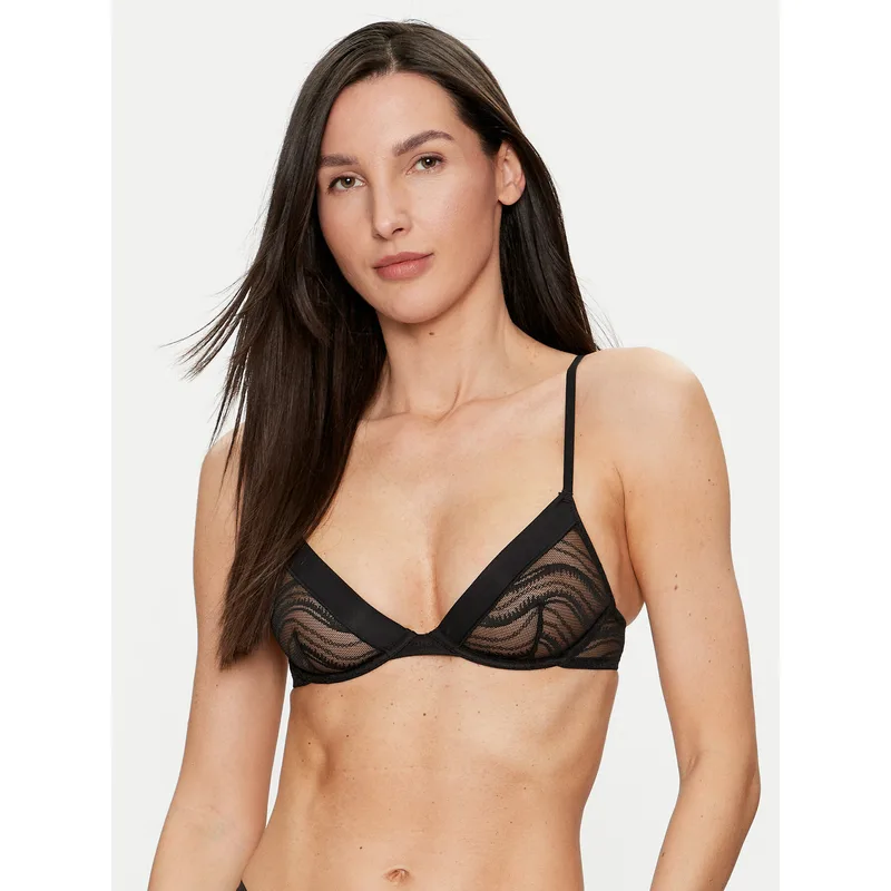 Calvin Klein Underwear Σουτιέν με μπανέλα 000QF7717E Μαύρο