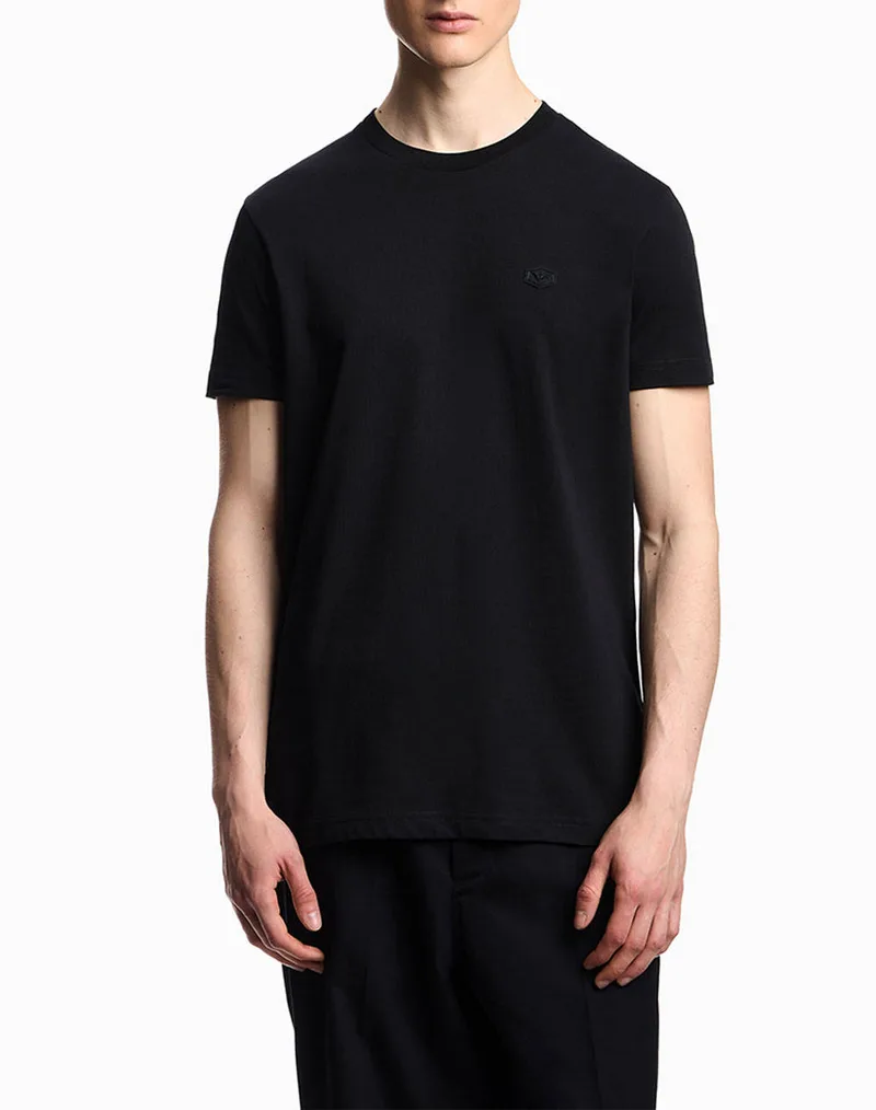 EMPORIO ARMANI T-SHIRT 8N1TQ61JRGZ-0999 Black
