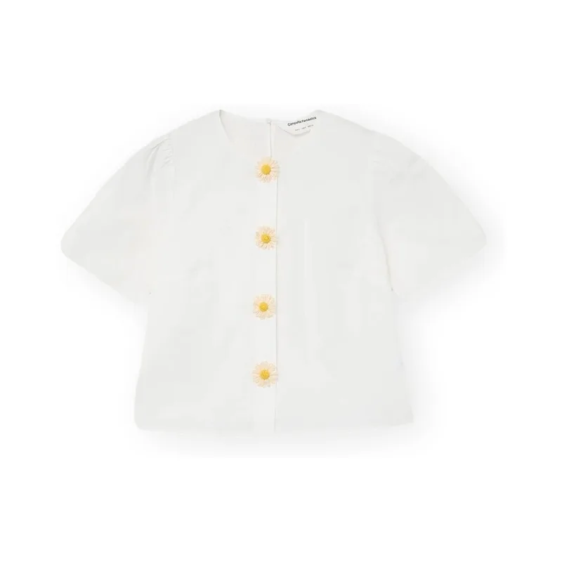 Μπλούζα Compania Fantastica COMPAÑIA FANTÁSTICA Top 11032 - White