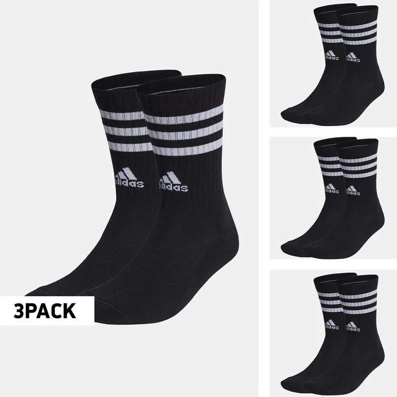 adidas 3-Stripes Cushioned Crew Unisex Κάλτσες (9000186769_1480)