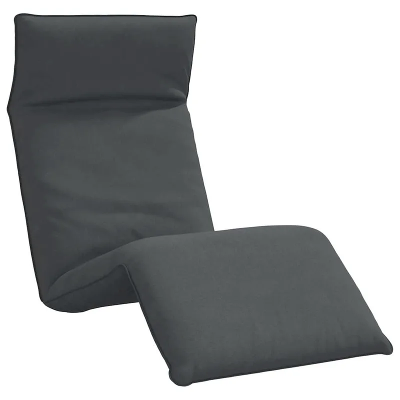 vidaXL Ξαπλώστρα Πτυσσόμενη Ανθρακί 175x54x8,5 εκ. Ύφασμα Oxford