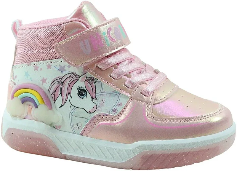 ΜΠΟΤΑΚΙΑ DISNEY UNICORN WITH LIGHTS TPR S8010093S 0044 ΡΟΖ (EU:32)