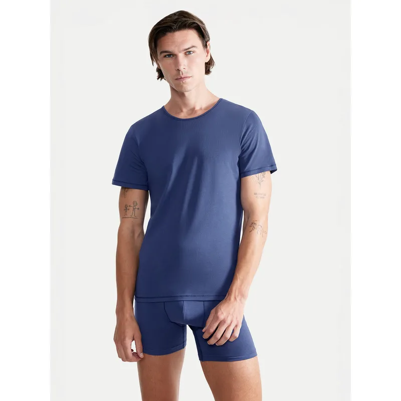 Sloggi Φανέλα 10222373 Μπλε Slim Fit