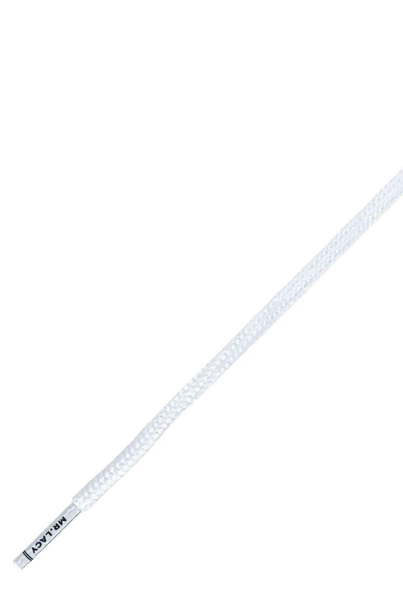 Κορδόνια Mr. Lacy Runnies LF Round 90cm White 316735-White