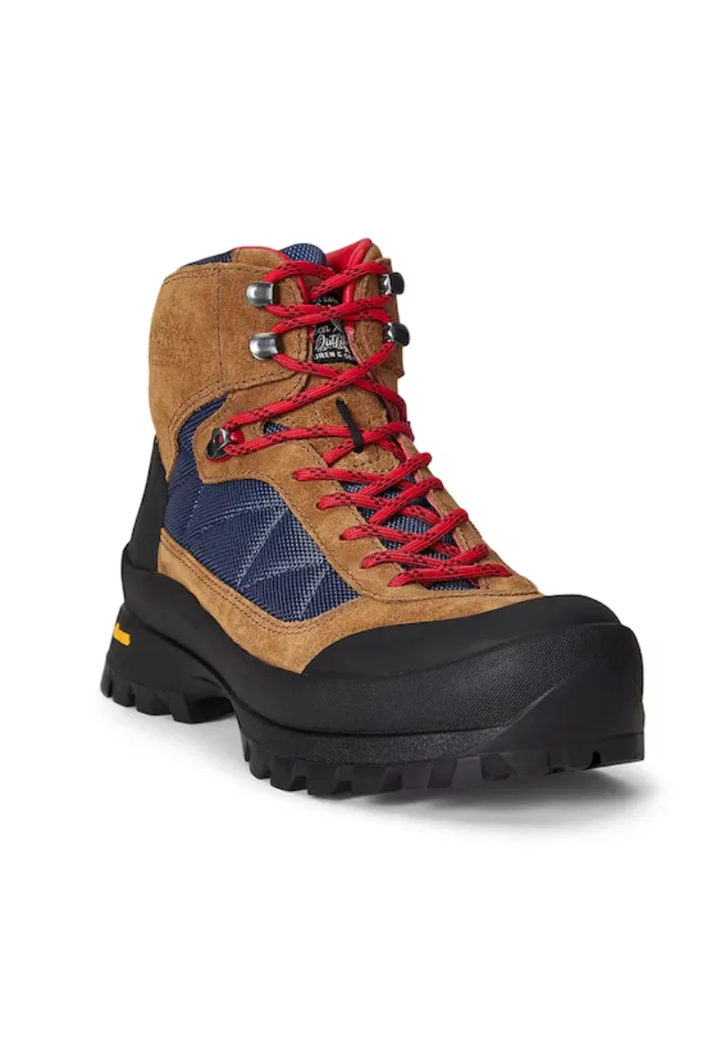 ΑΝΔΡΙΚΑ ΠΑΠΟΥΤΣΙΑ LOGAN ALPINE BOOTS MID CUT POLO RALPH LAUREN ΚΑΦΕ