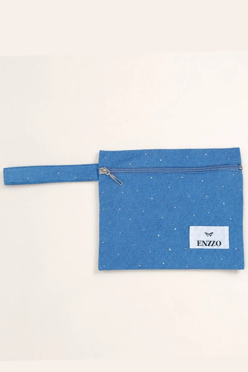 Enzzo Νεσεσέρ Strass - Baby Denim