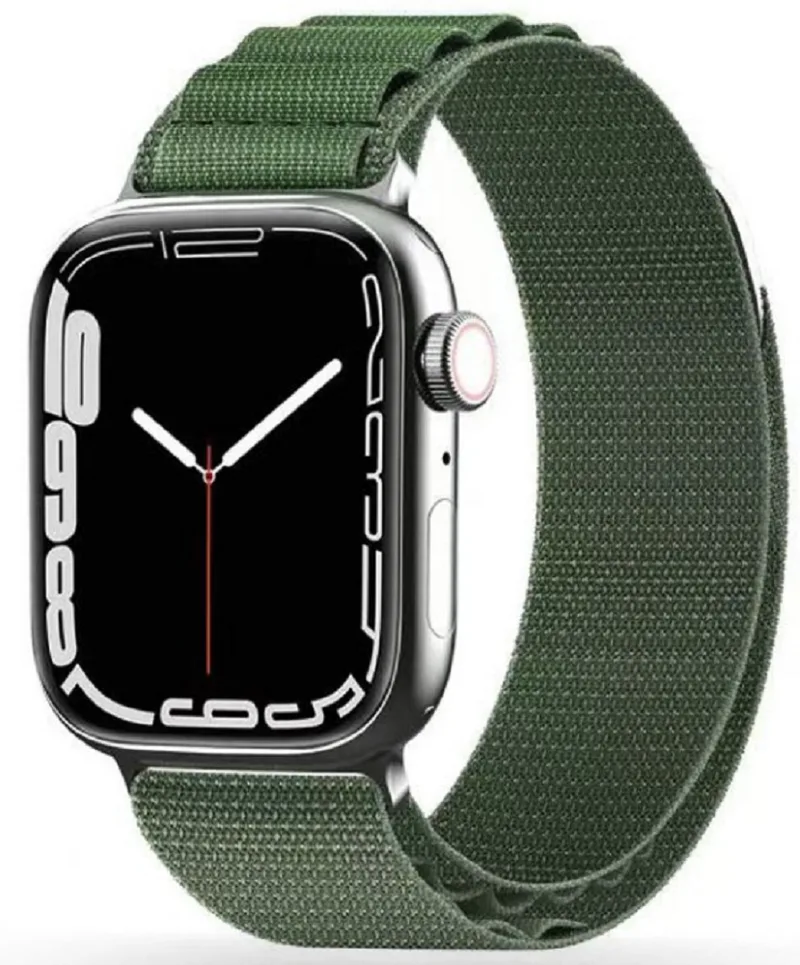 Tech-Protect Nylon Pro Λουράκι - Apple Watch Ultra/SE/11/10/9/8/7/6/5/4 (49/46/45/44mm) - Military Green (9490713928363)