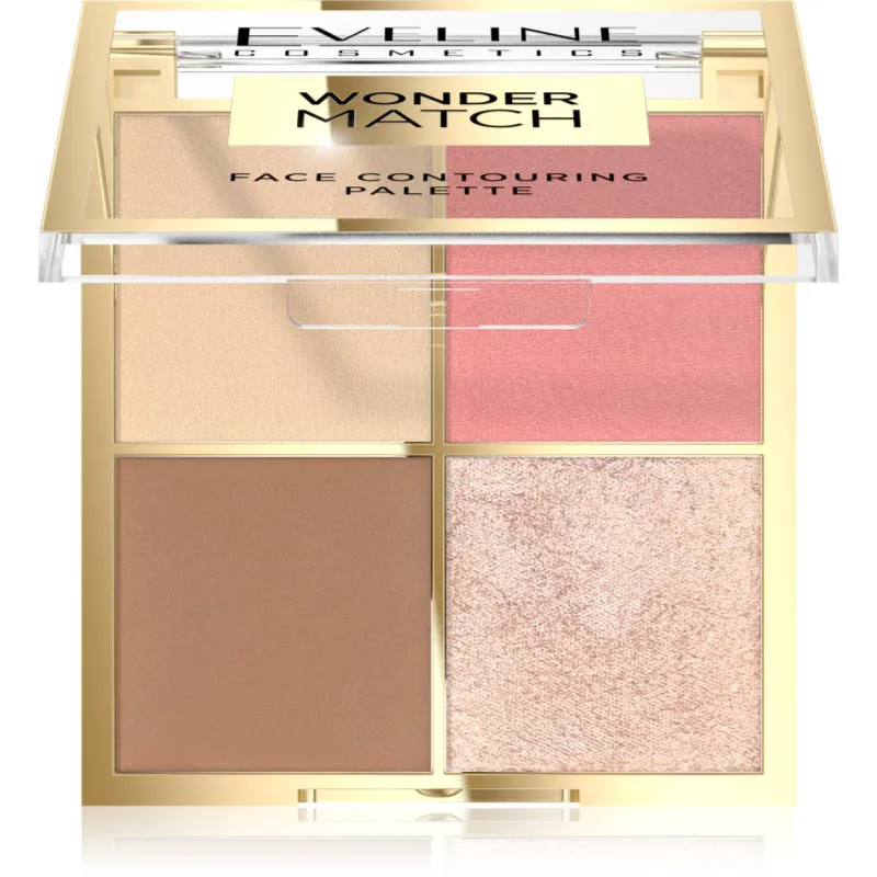 Eveline Cosmetics Wonder Match πολυλειτουργική παλέτα 4 σε 1 απόχρωση 02 10,8 γρ