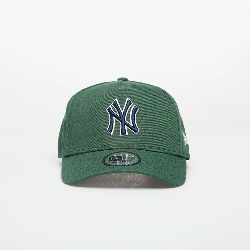 Cap New Era 9FORTY New York Yankees Aframe MLB Outline Script Cilantro Green Universal