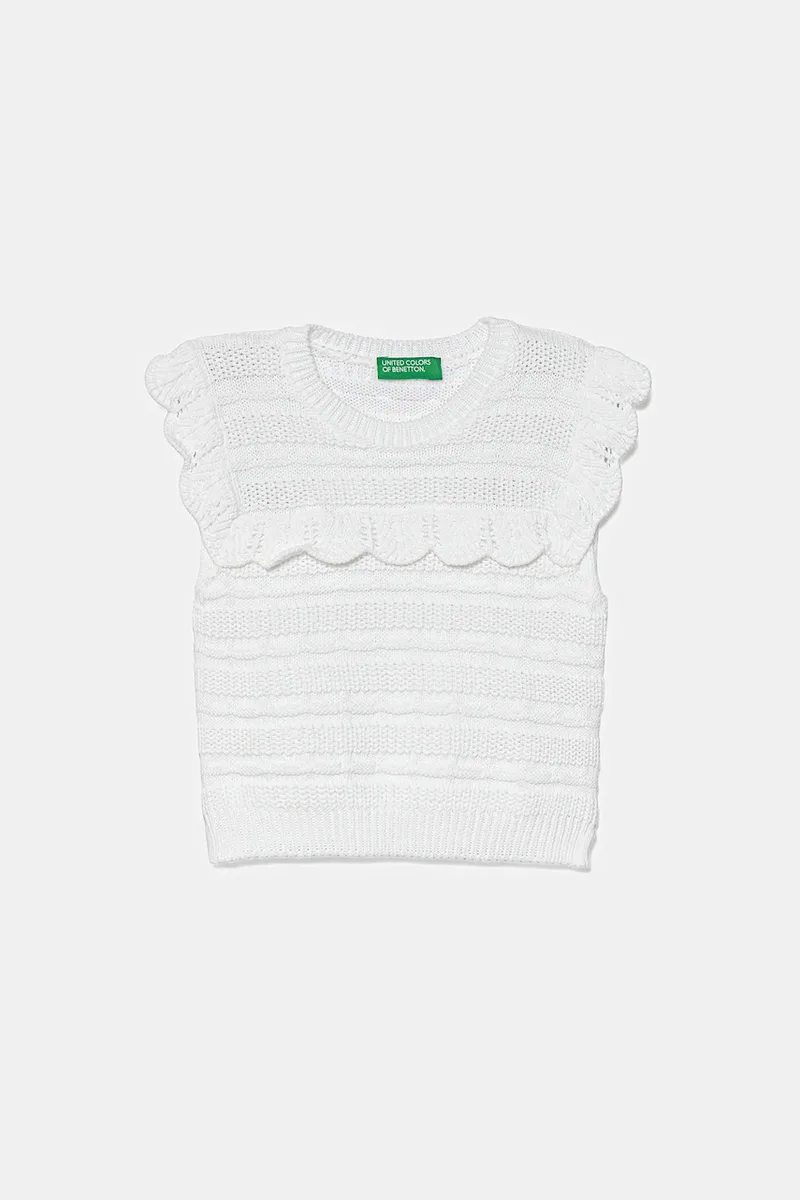 Παιδικό βαμβακερό γιλέκο United Colors of Benetton