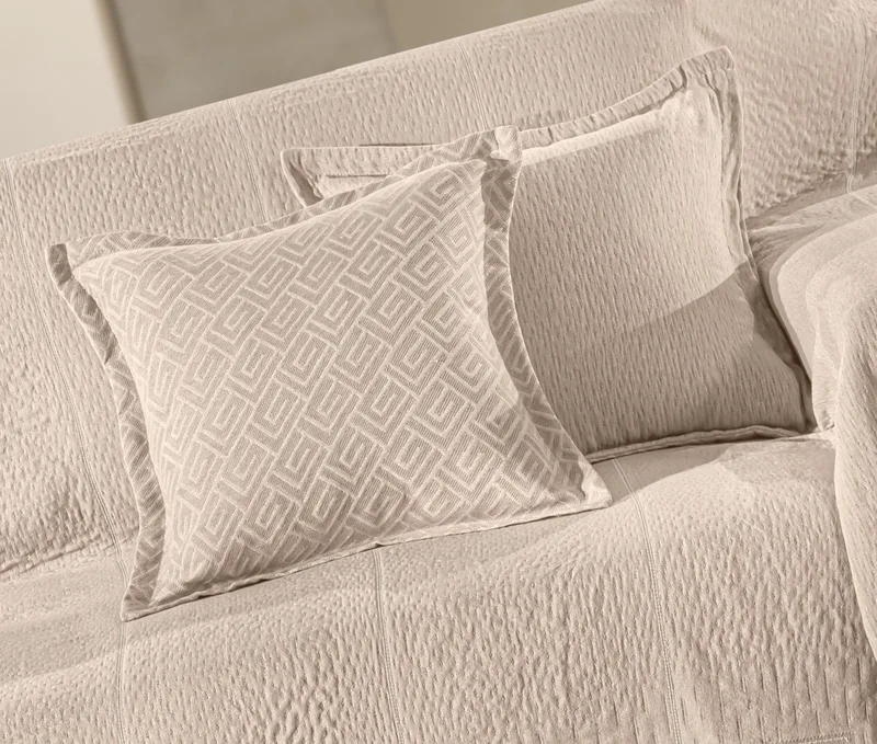 Μαξιλαροθήκη Διακόσμησης Guy Laroche Soho Natural 50x50