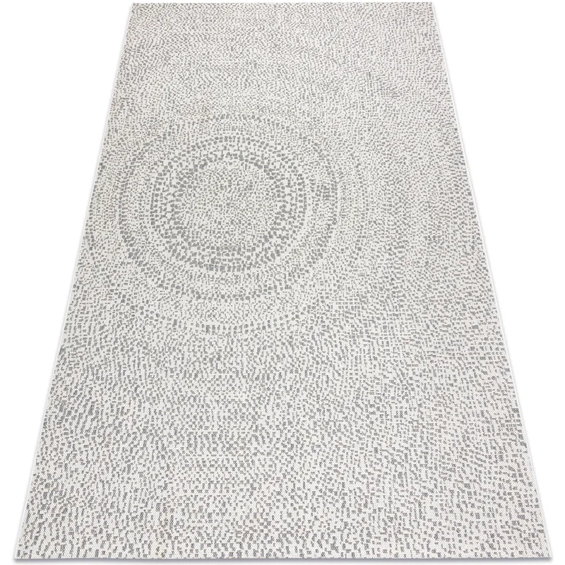 Χαλιά Rugsx Χαλί σιζάλ FLAT 48832367 Κύκλοι, κ 200x290 cm
