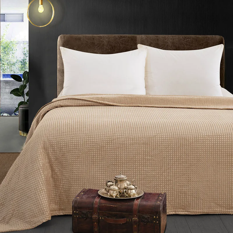 Κουβέρτα Fleece Μονή 160x220 Beauty Home 11550 Μπεζ 160x220
