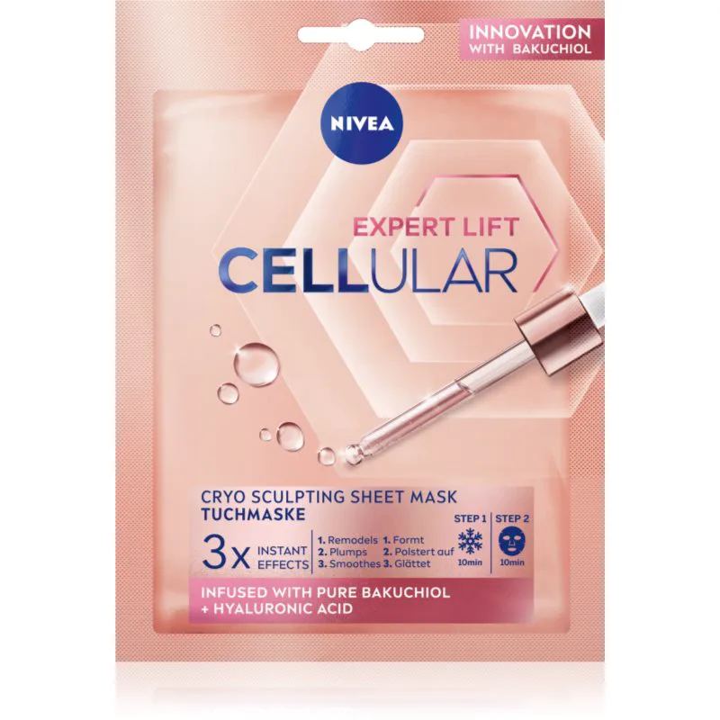 NIVEA Cellular Expert Lift φύλλο μάσκας γεμίσμα ρυτίδων 1 τμχ