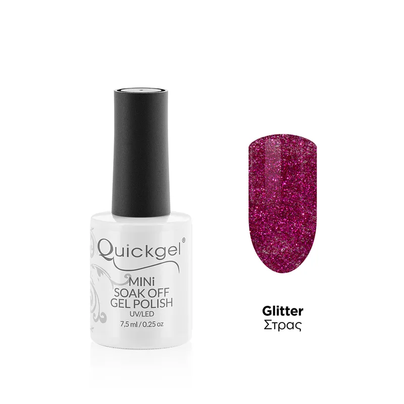 Quickgel No 877 - Ladies Night Mini Ημιμόνιμο Βερνίκι νυχιών 7,5 ml