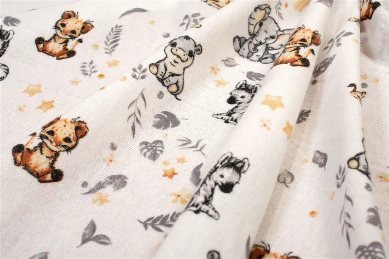 Πάνα Φανέλα bebe Savanna 36 80X80 White-Grey 100% Cotton Flannel