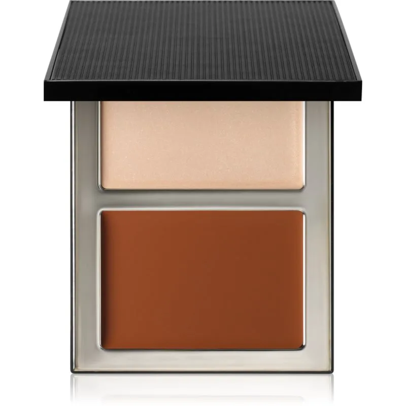 SOSU Cosmetics Contour & Glow λαμπρυντική και μπρονζερ παλέτα 2x4.5 γρ
