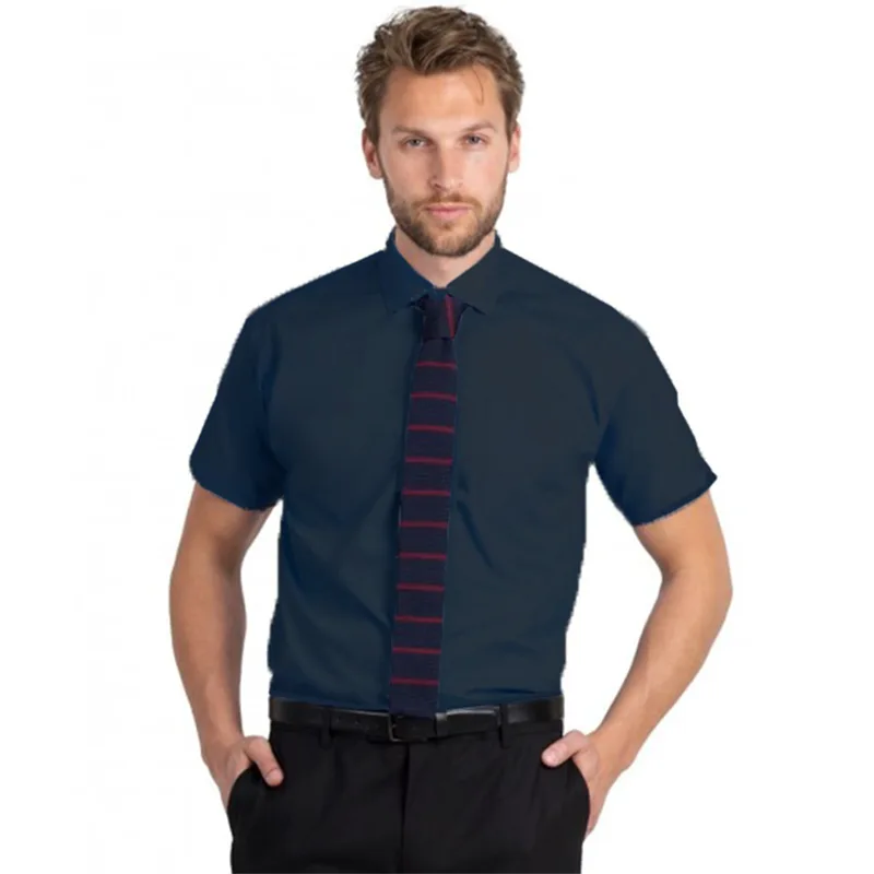 Κοντομάνικο πουκάμισο B & C Smart SSL Men Navy