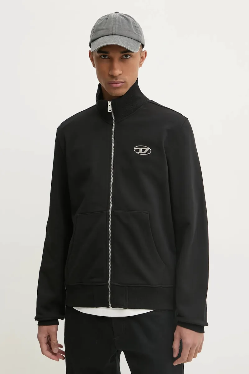 Μπλούζα Diesel S-GINNI-ZIP-OD SWEAT-SHIRT