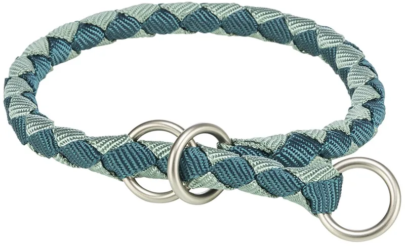 ΚΟΛΑΡΟ TRIXIE CAVO SEMI-CHOKE PETROL SAGE (35-41CM / 12MM)