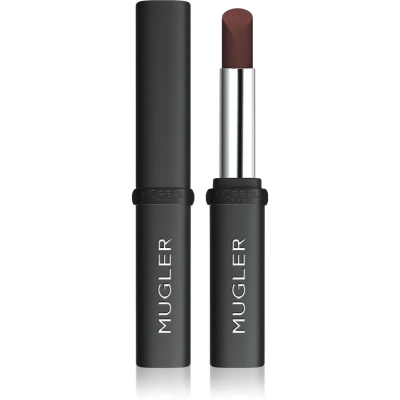L’Oréal Paris x Mugler ημι-ματ κραγιών με ενυδατικό αποτέλεσμα απόχρωση 03 Nude 1.8 γρ