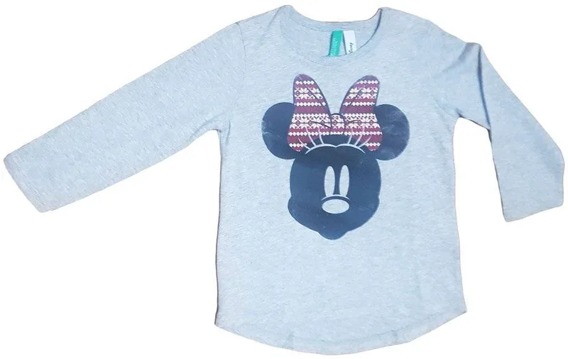 ΜΠΛΟΥΖΑ ΜΑΚΡΥΜΑΝΙΚΗ BENETTON CAPSULE NATALE ΓΚΡΙ ΜΕΛΑΝΖΕ (82 CM)-(1-2 ΕΤΩΝ)