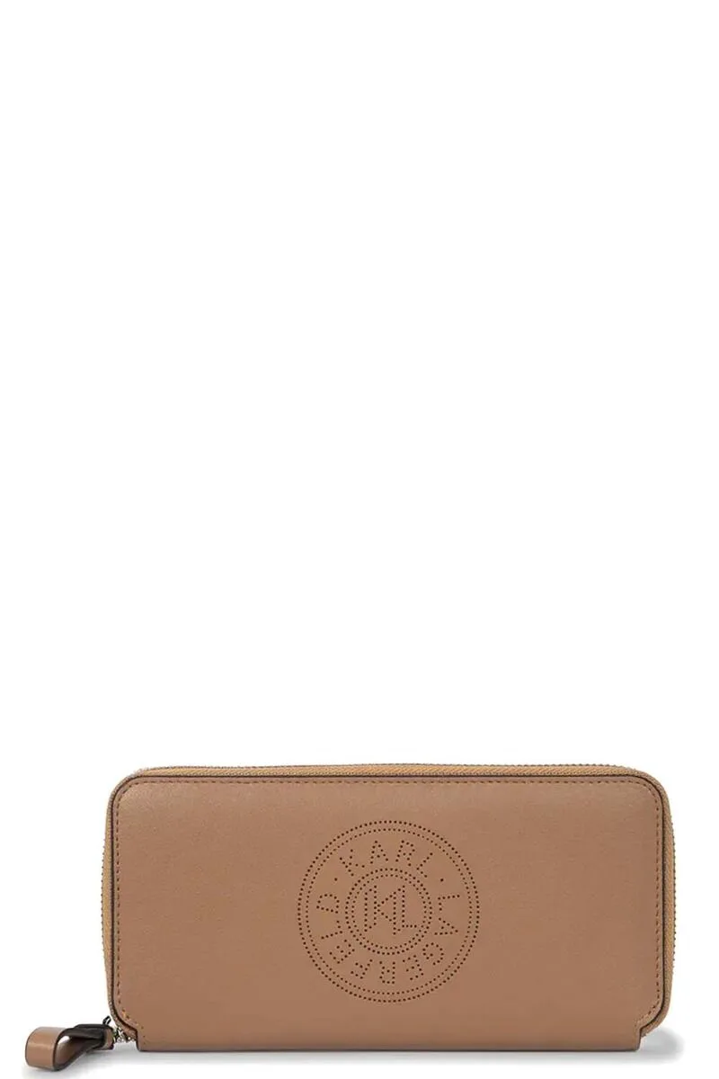 Karl Lagerfeld K/Circle Continental Wallet A2W32034 Καφέ