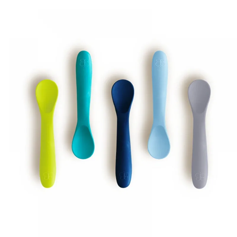 Spoon Σετ 5 Κουτάλια Σιλικόνης Σιέλ B0190-B Bbluv