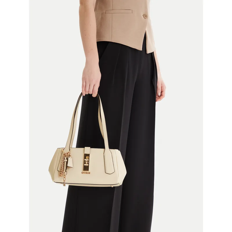 Τσάντα Guess Brooke HWBG98 97080 Εκρού