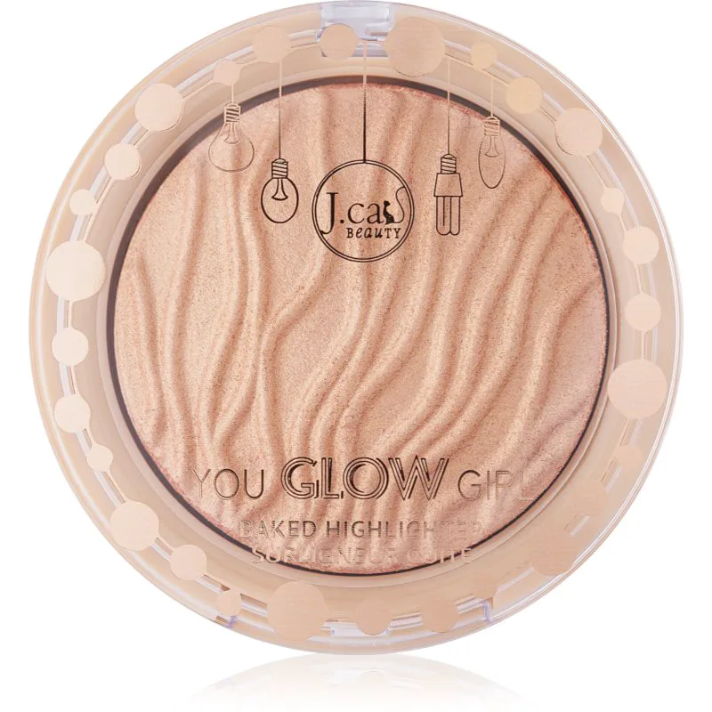 J.Cat Beauty You Glow Girl ψημένο λευκαντικό απόχρωση 110 Solstice Beam 8.5 γρ